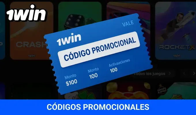 Códigos promocionales 1win jugadores de Colombia
